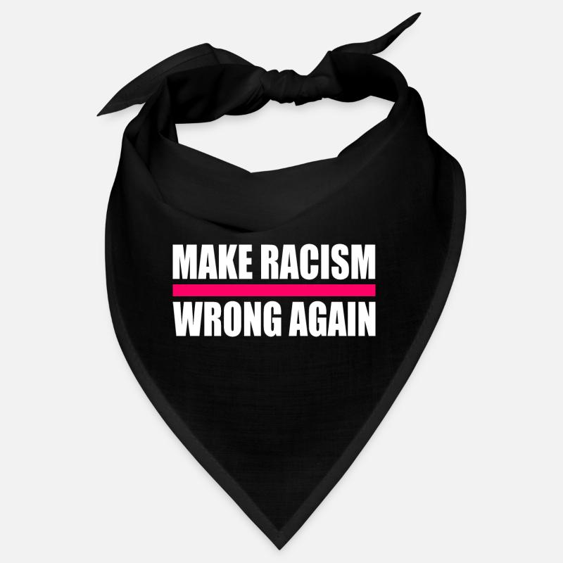 make racism wrong again Bandana