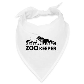 Tierpfleger/in - Bandana - Weiß - Vorne