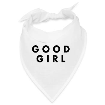 Good girl - Bandana - Weiß - Vorne