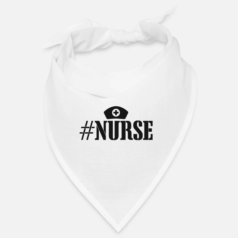 Infirmière Infirmière Dire Déclaration Profession Bandana
