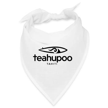 Teahupoo Tahiti Surfen - Bandana - Weiß - Vorne