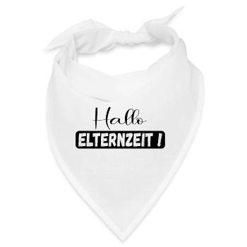 ABSCHIED KOLLEGIN ELTERNZEIT - Bandana - Weiß - Vorne