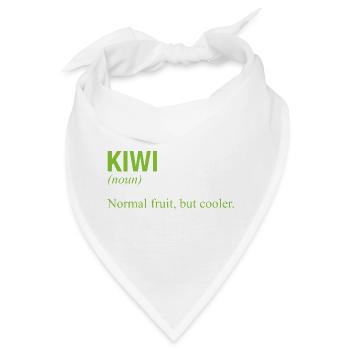 KIWI - Bandana - Weiß - Vorne