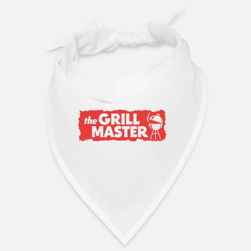 The Grillmaster BBQ Grillen Kultspruch Bandana