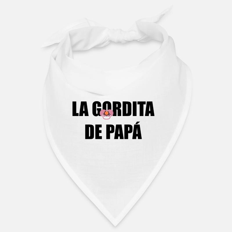 Papas Molliger in SCHWARZ Bandana