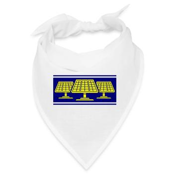 Solar Photovoltaik Panele - Bandana - Weiß - Vorne