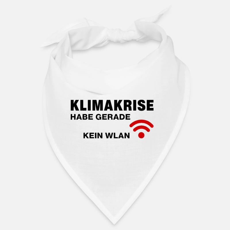 Climate crisis - I don't have Wi-Fi right now Bandana