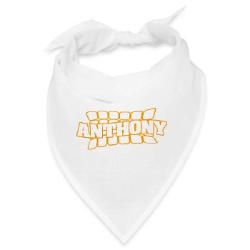 Anthony - Bandana - Weiß - Vorne