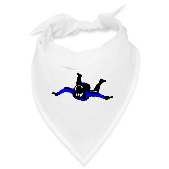 Skydiver - Bandana - Weiß - Vorne
