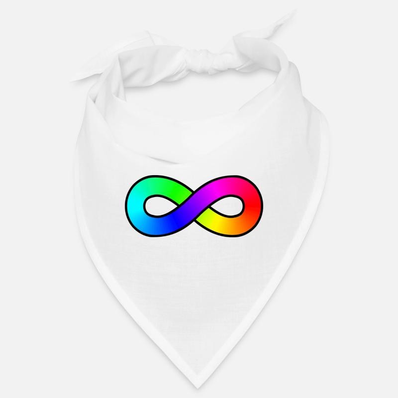 Autismus Regenbogen Unendlichkeit Bandana
