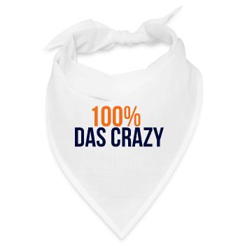 GIUDAN Jugendwort 25 Collection - 100% das Crazy - Bandana - Weiß - Vorne