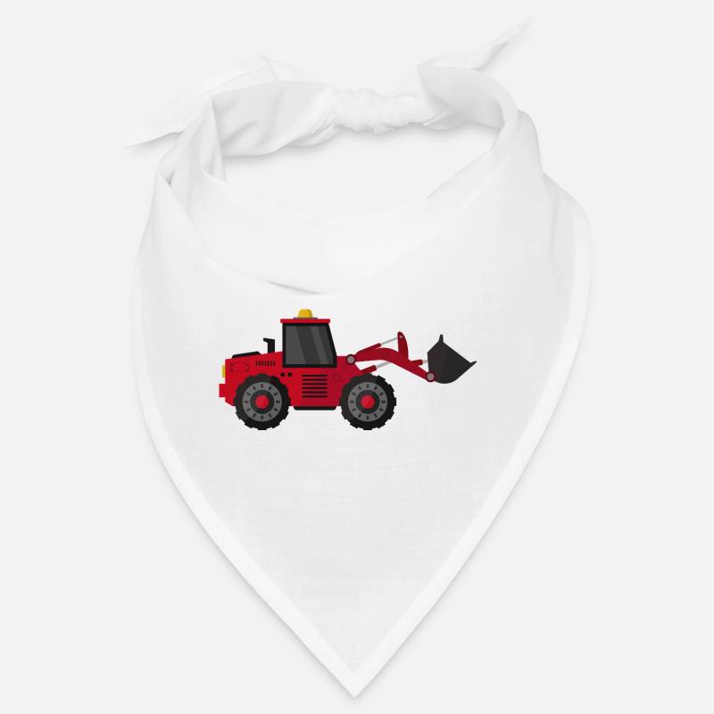 Bagger - Bandana - Weiß