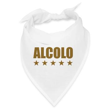 Alkohol – Alkohol - Bandana - Weiß - Vorne