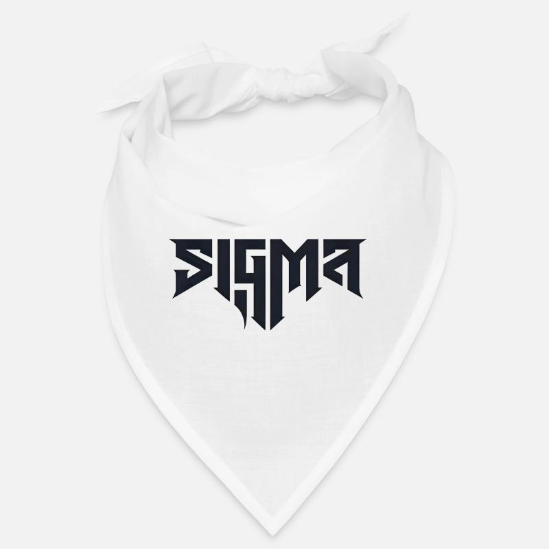Sigma Glyphs in Tough Typography Bandana