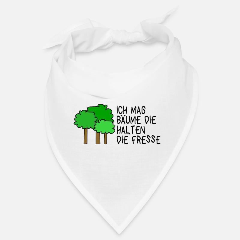 I like trees that keep their mouths shut Bandana