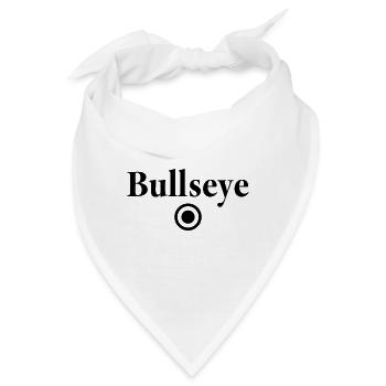 Bullseye Dartsport Profi Volltreffer Outfit - Bandana - Weiß - Vorne