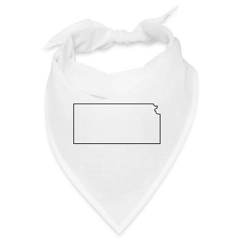 Kansas - Bandana - Weiß - Vorne