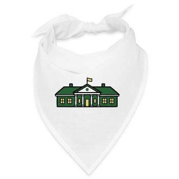  Tennis Country Club Vereinsheim - Bandana - Weiß - Vorne