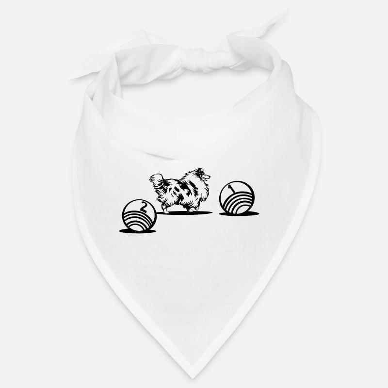 Long-haired Collie Driftball Sport (dyeable) Bandana