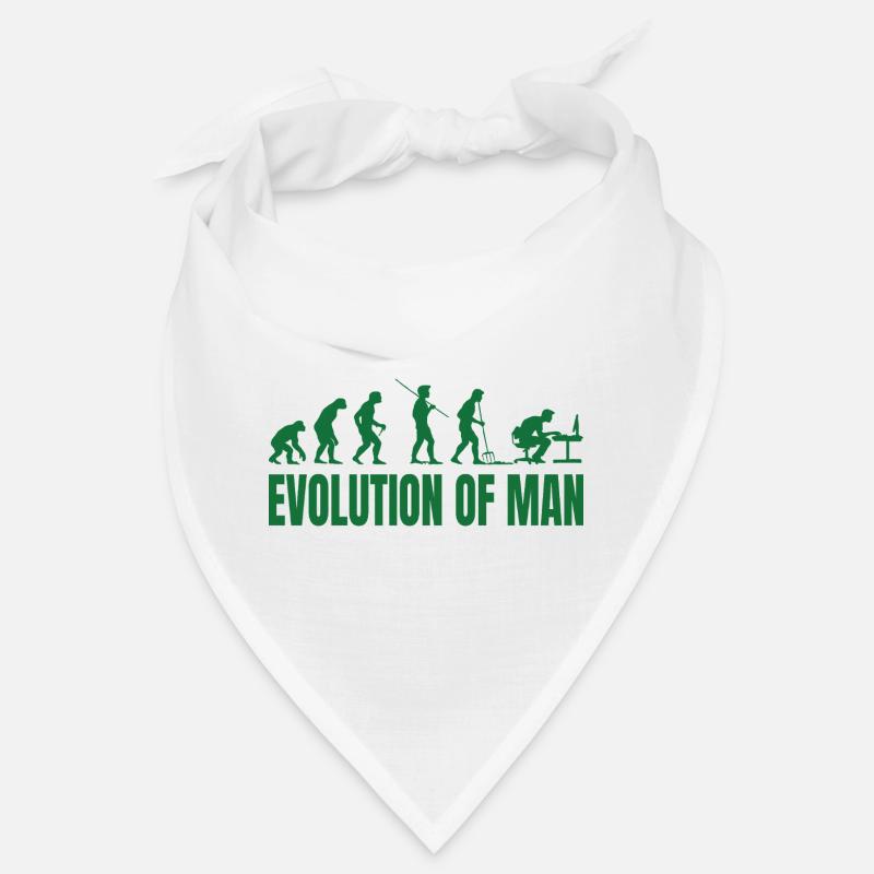 Evolution of Man Programmierer IT Bandana