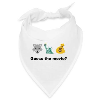 Wolf Freedom and Profit – rate mal, was ist der Film? - Bandana - Weiß - Vorne