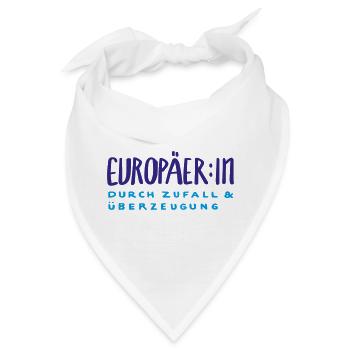 Europäer:in  - Bandana - Weiß - Vorne