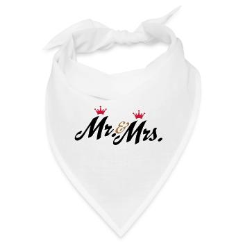 hochzeit - Bandana - Weiß - Vorne