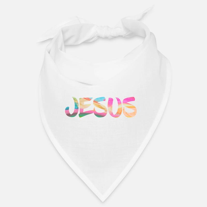 Jésus - Bandana - blanc