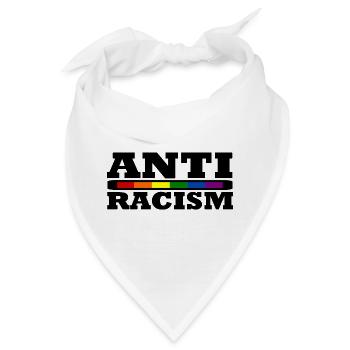 Antirassismus - Bandana - Weiß - Vorne