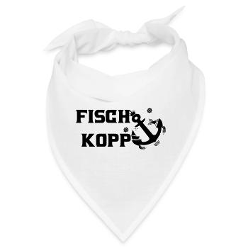 Fischkopp - Bandana - Weiß - Vorne