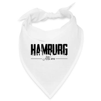Hamburg Altona, City Shirt - Bandana - Weiß - Vorne