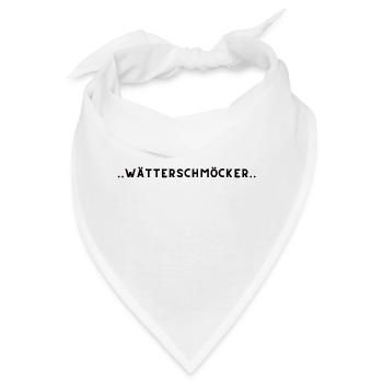 wätterschmöcker - Bandana - Weiß - Vorne