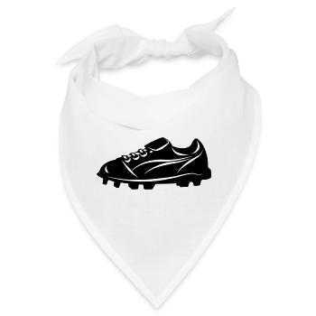 Fußballschuh - Bandana - Weiß - Vorne