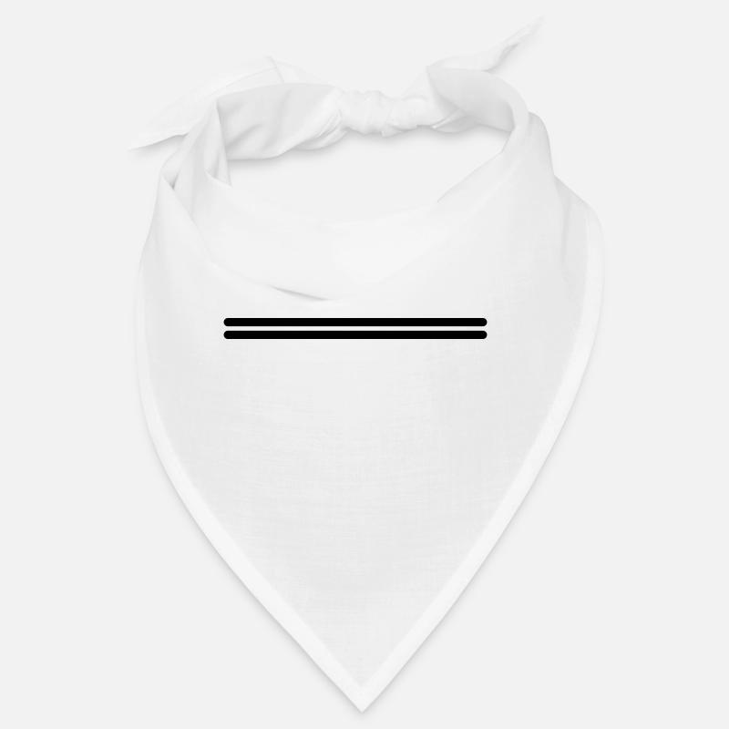 Doppelstrich Design Vorlage zum selbst gestalten Bandana