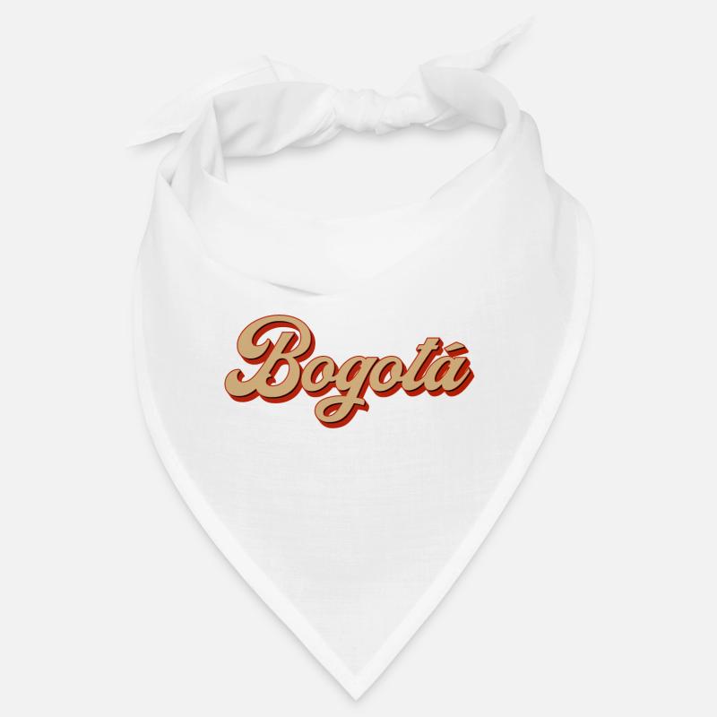 Bogotá Retro Script Schriftzug Bandana