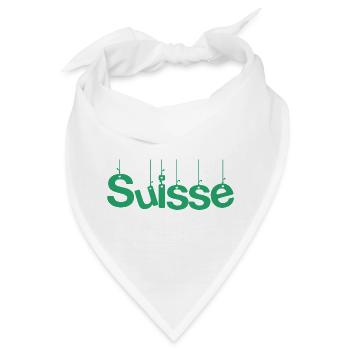 SCHWEIZ. LAND. GENF - Bandana - Weiß - Vorne