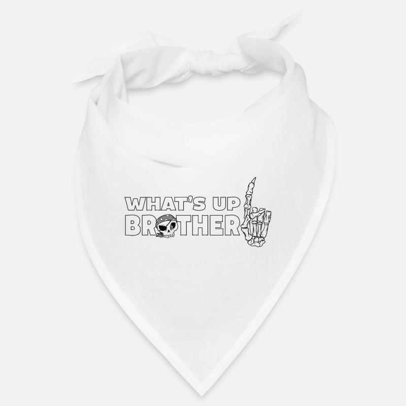 Funny Streamer Apparel - What's Up Brother Bandana