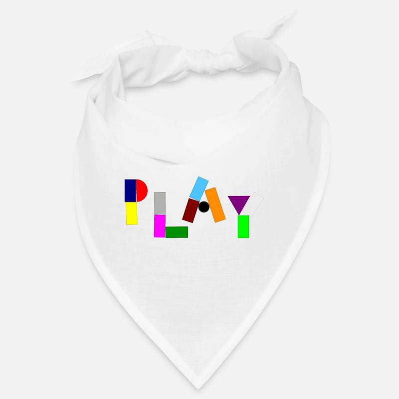 Playing with bricks and blocks Bandana