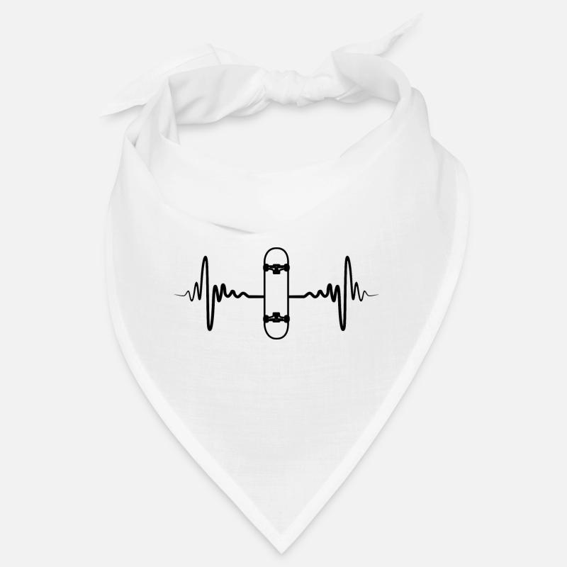 Fréquence du pouls du skateboard Bandana