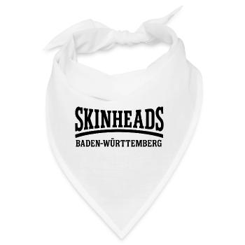 Skinheads - Baden-Württemberg - Bandana - Weiß - Vorne