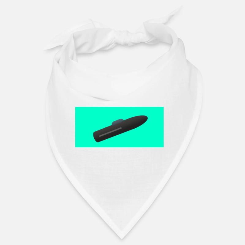 Minimalist Submarine Silhouette Bandana