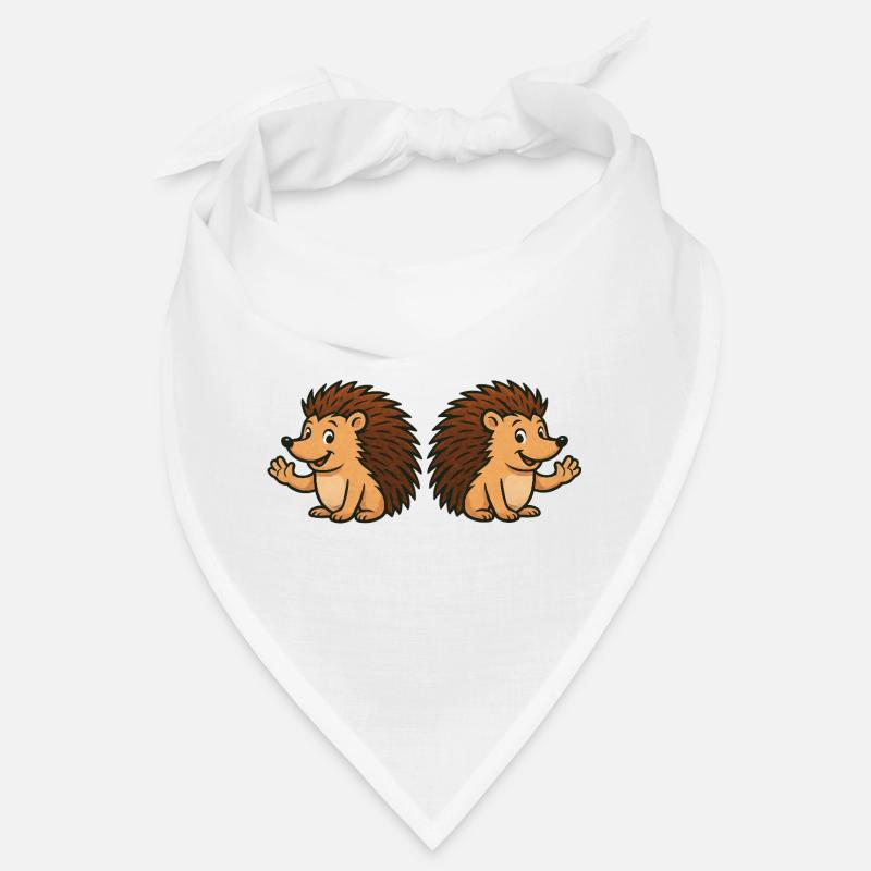 Cute Hedgehog Comic Bandana