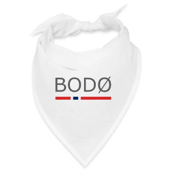 Bodo - Norway - Norge - Norwegen - Bandana - Weiß - Vorne