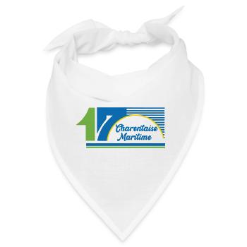 Charentaise Maritime - Bandana - Weiß - Vorne