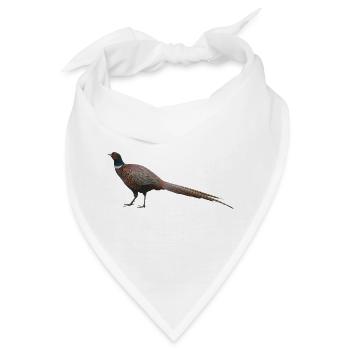 Ringfasan von der Seite - Bandana - Weiß - Vorne