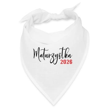 Abschluss der High School 2026 - Bandana - Weiß - Vorne