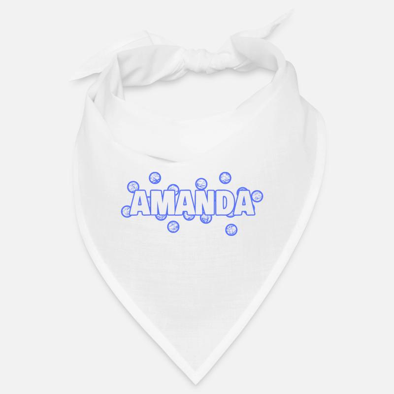 Amanda as a heart Bandana