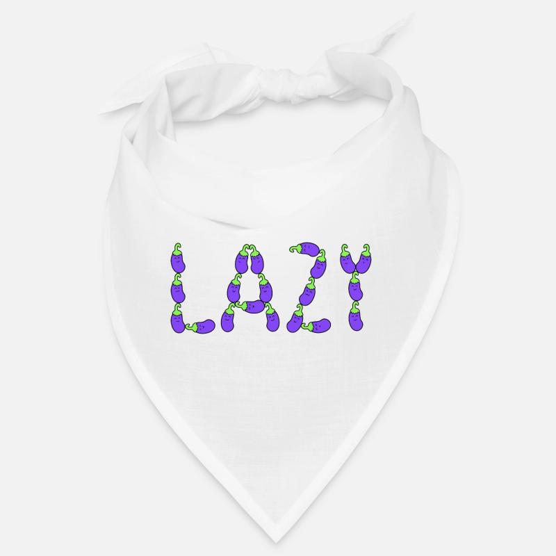 Eggplant lazy Bandana