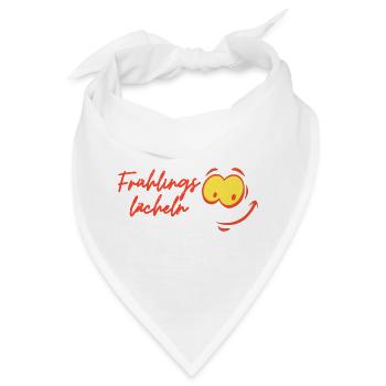 Frühlingslächeln - Wortschätze, vergessene Wörter - Bandana - Weiß - Vorne