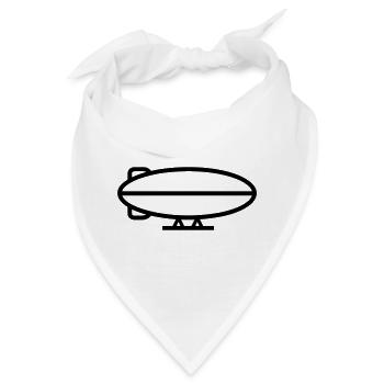 Luftschiff - Bandana - Weiß - Vorne